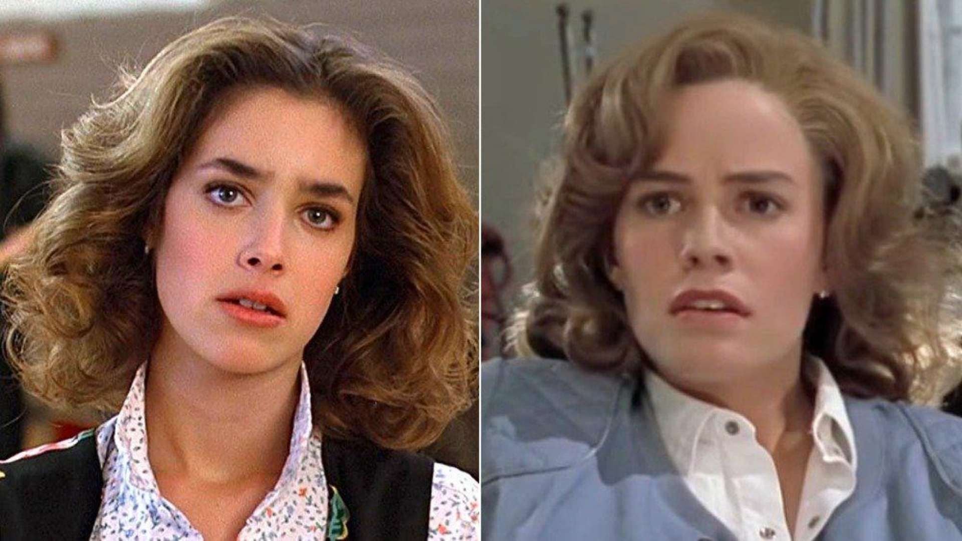 El reemplazo de Claudia Wells por Elisabeth Shue obligó a regrabar escenas para mantener la continuidad narrativa.