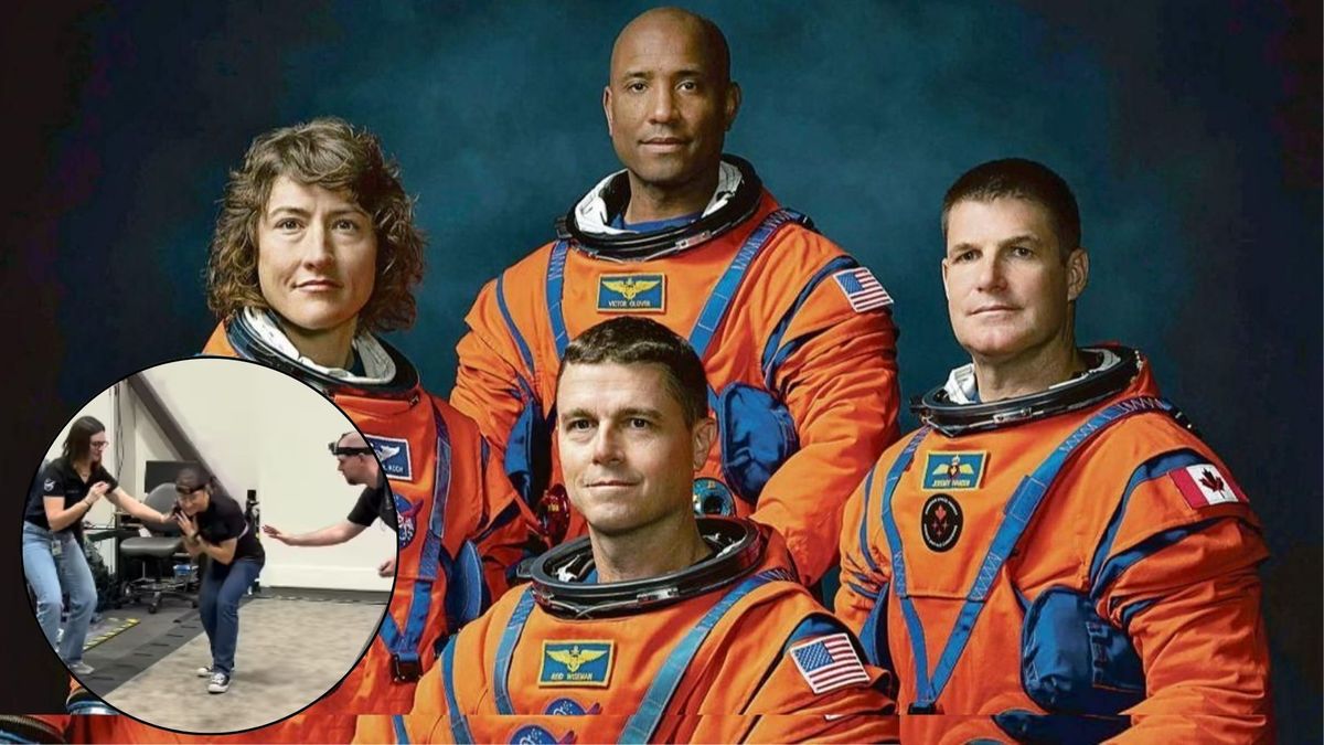 Los astronautas pasan por un proceso de readaptación.