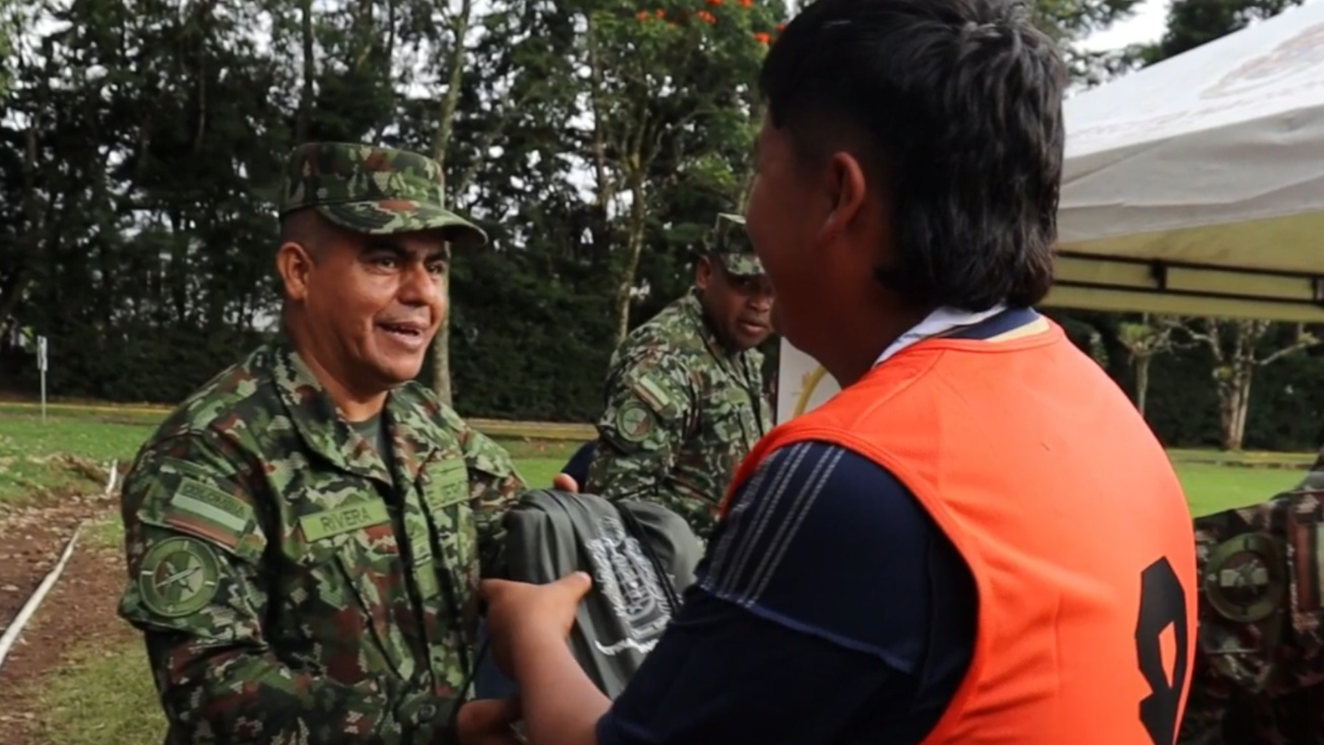 Campaña contra el reclutamiento forzado de menores. 