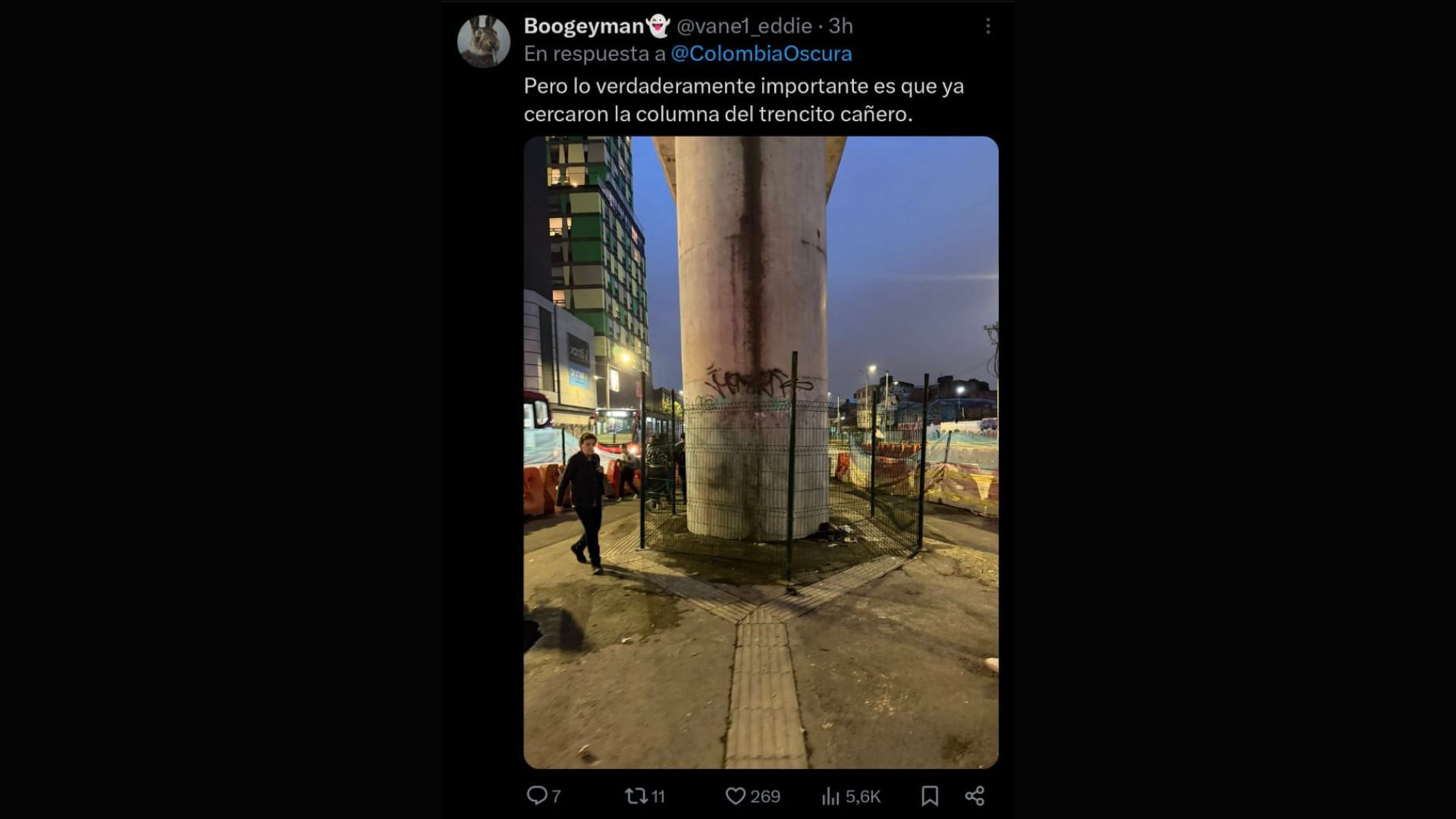 La ciudadanía critica al alcalde por la inseguridad en Bogotá.