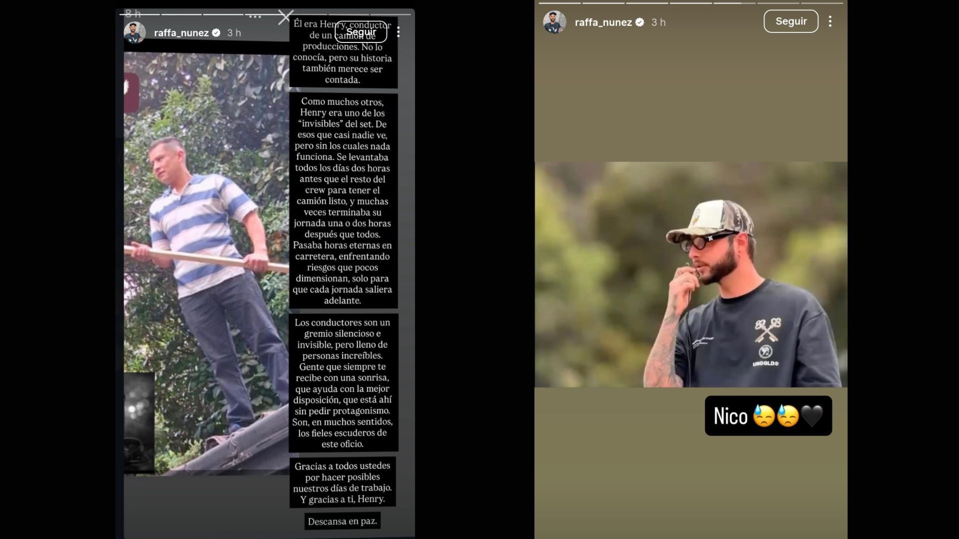 Las víctimas fueron identificadas como Henry y Nicolás.