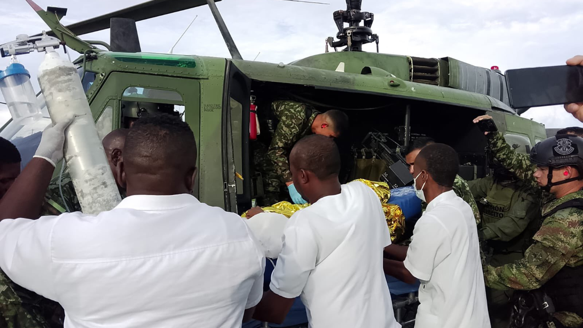 Traslado de Menores Heridos en Nariño