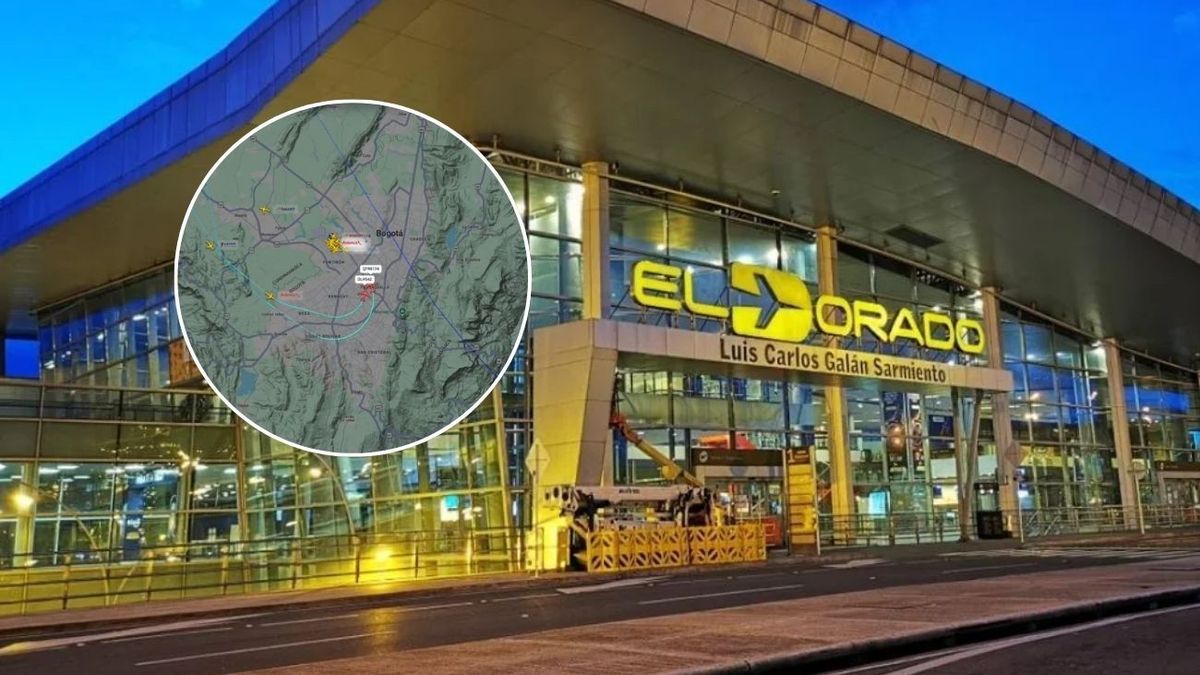 Maniobra de emergencia para evitar choque de dos aviones en el Aeropuerto El Dorado