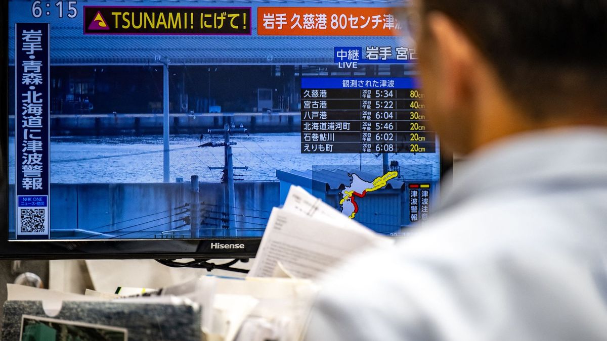 Alerta tsunami terremoto Japón