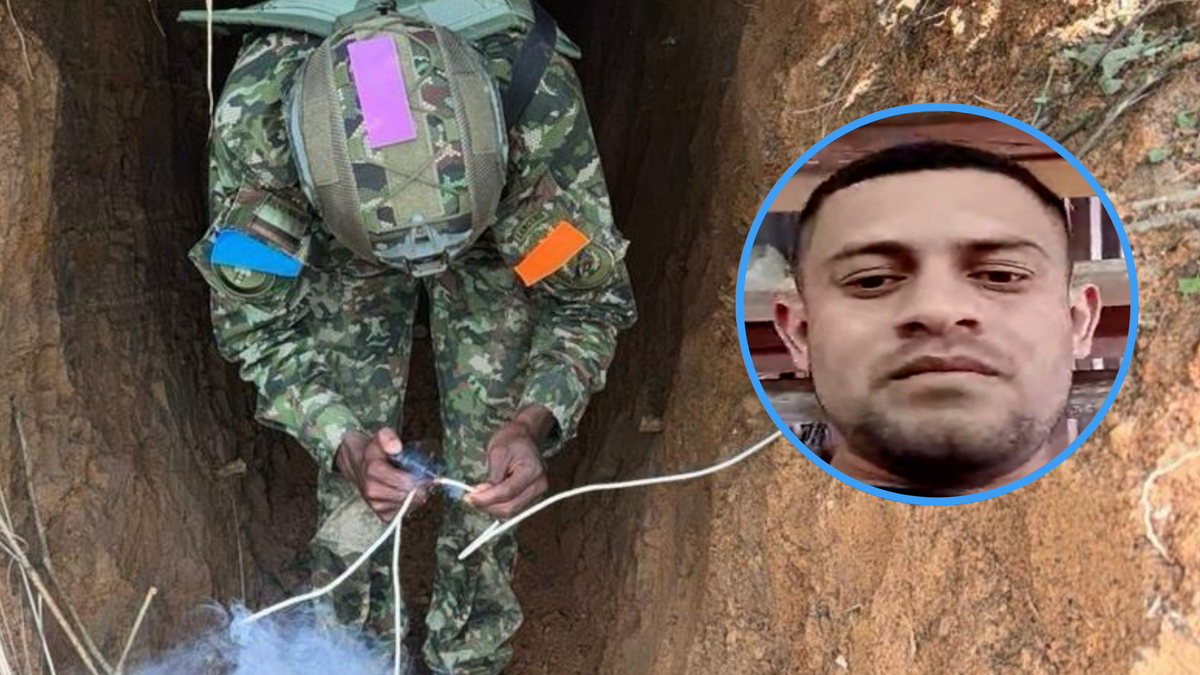 Alias Yair, experto en drones explosivos del ELN, abatido por las Fuerzas Militares.