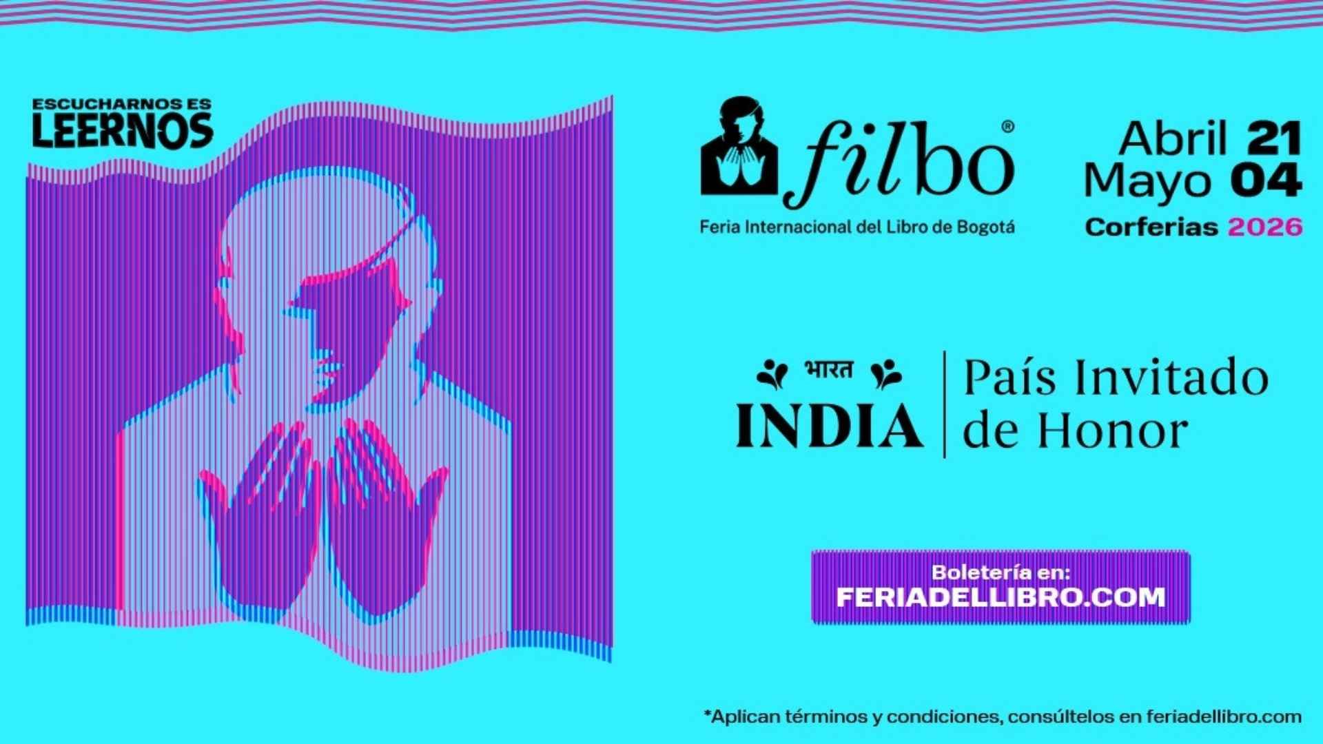 Corferias será sede de la FILBo 2026 con pabellones, salas y actividades distribuidas en todo el recinto ferial.