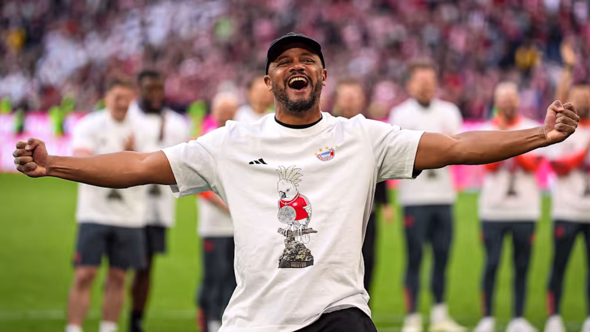 El director técnico celebra su segundo título liguero.