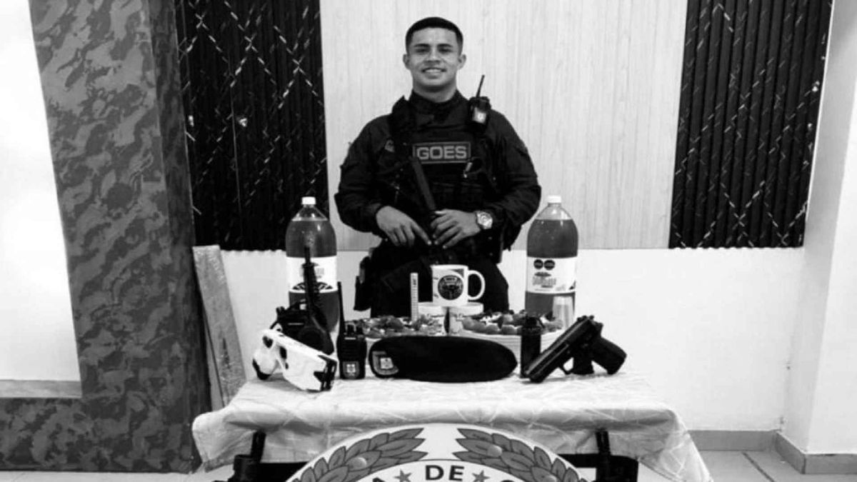 Jeison Rayo Espinosa, oriunda del municipio de Chaparral en el Tolima, patrullero asesinado en Cartagena del Chaira.