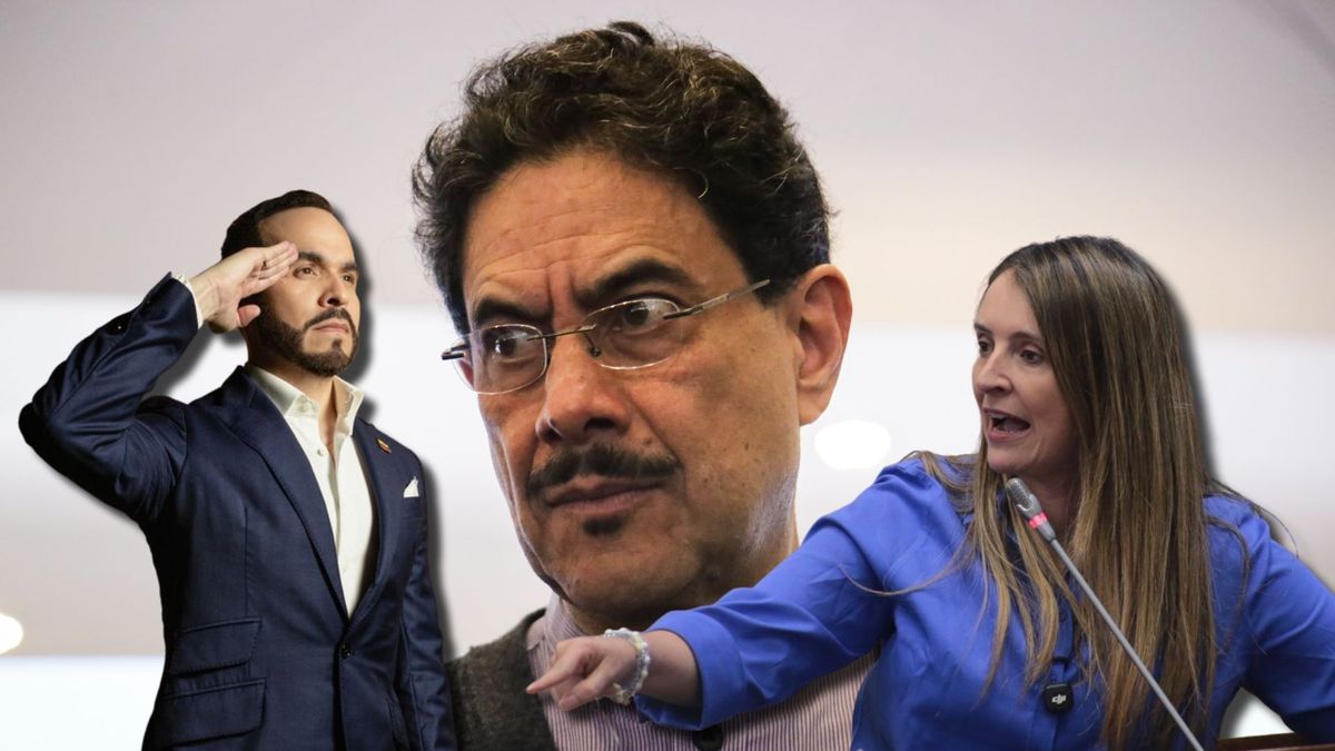 Iván Cepeda, Paloma Valencia y Abelardo de la Espriella