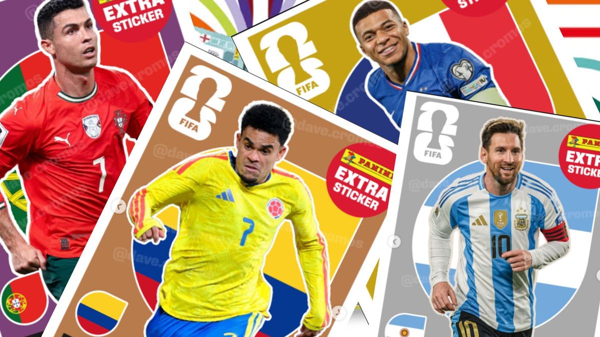 ¿Qué son los extra stickers del Panini 2026?