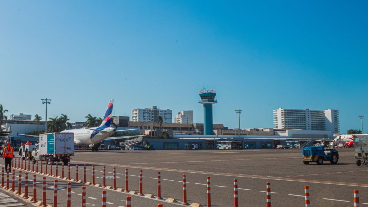 Terminal ubicada al norte de la capital de Bolívar