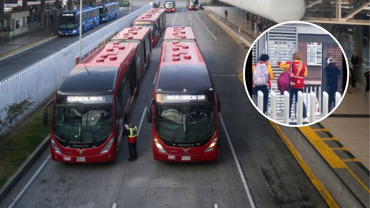 Dos funcionarias de la Alcaldía fueron sorprendidas colándose en TransMilenio.