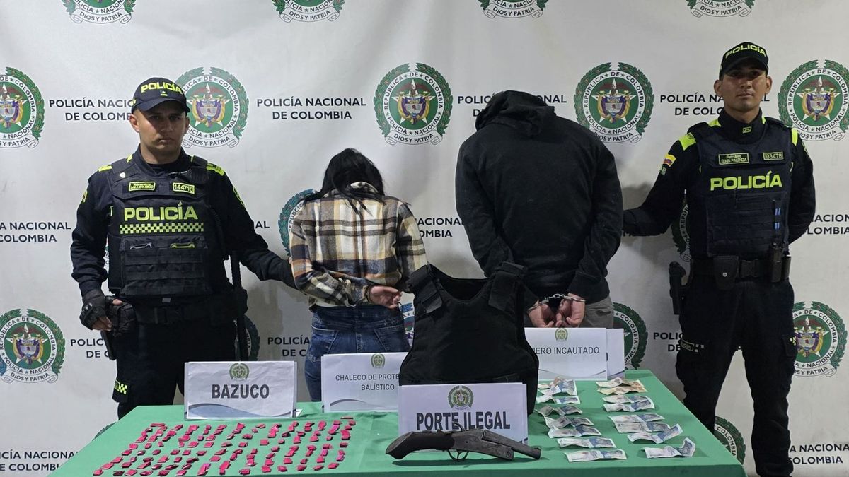 Capturan hombre con brazalete del Inpec, mientras vendía droga en Bogotá.