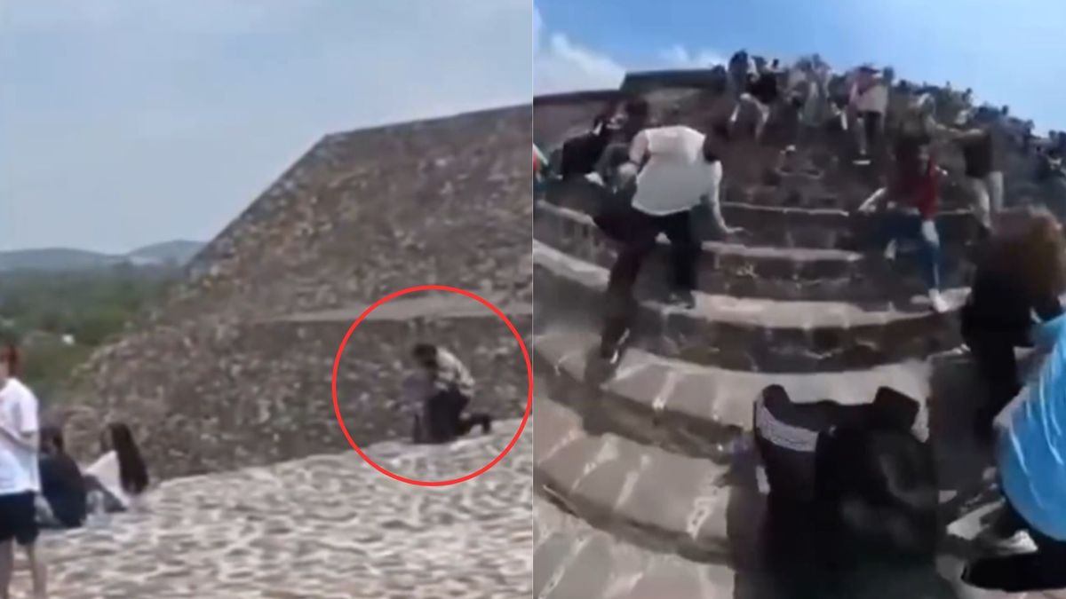 Tiroteo pirámides de Teotihuacán