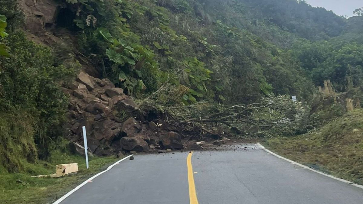 Derrumbe en Caldas.
