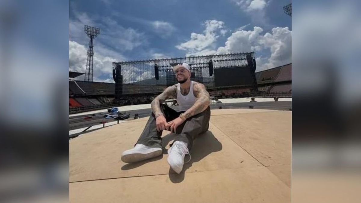 Ryan Castro en Medellín en el Estadio Atansio Girardot