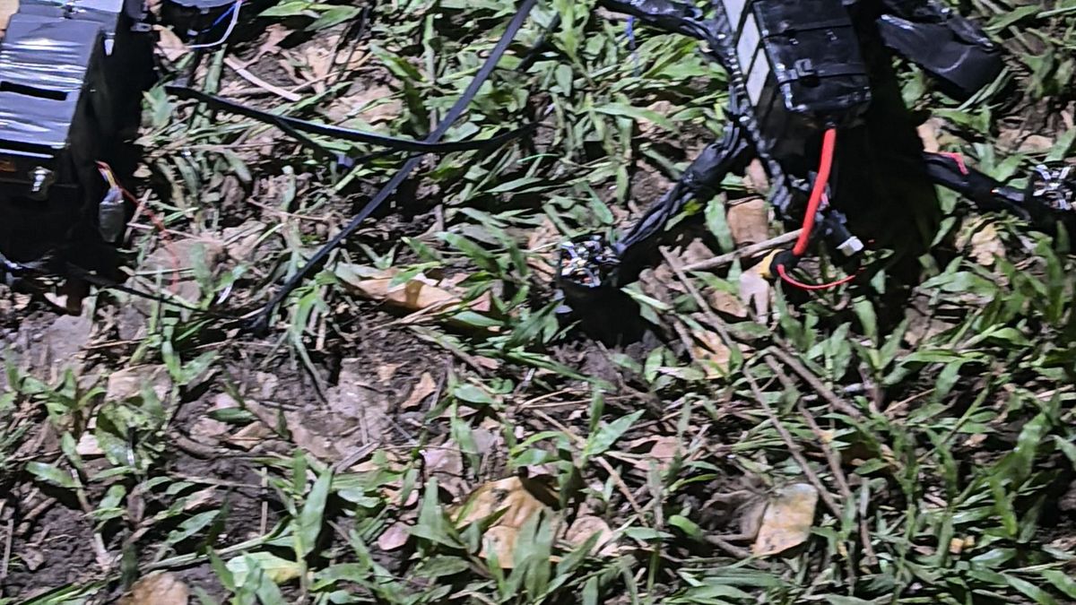 Dron con explosivos en Villavicencio