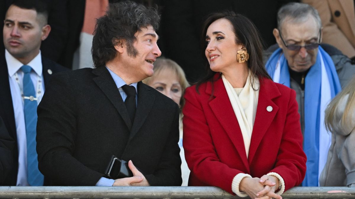 Presidente y vicepresidente de Argentina, Javier Milei y Victoria Villarruel