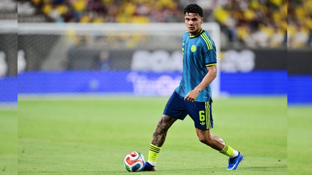 Richard Ríos, mediocampista de la Selección Colombia