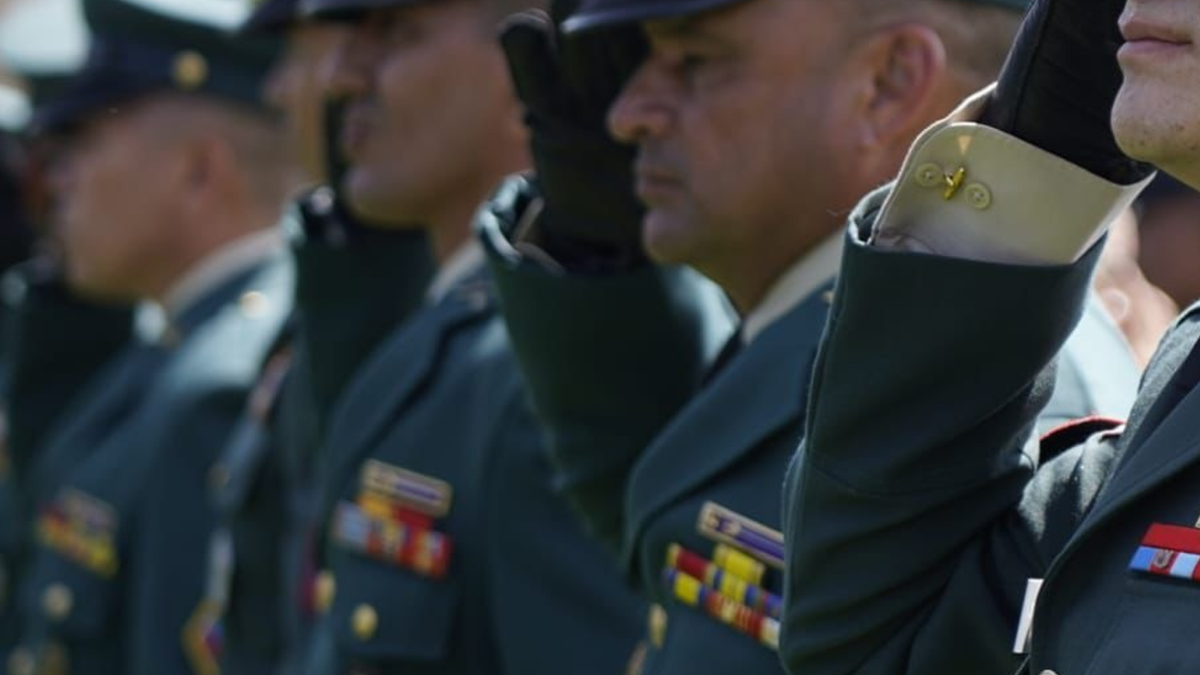 Militares del Ejército Nacional.