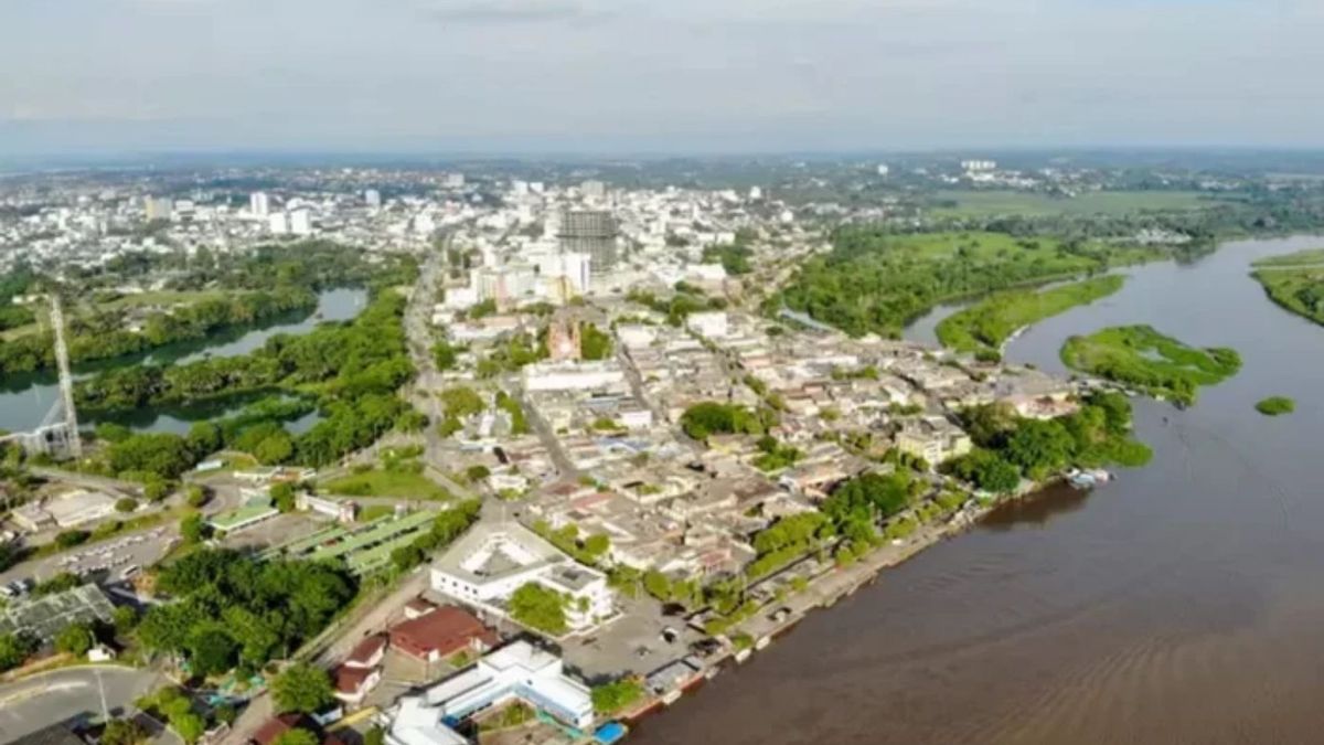 Zona céntrica de Barrancabermeja