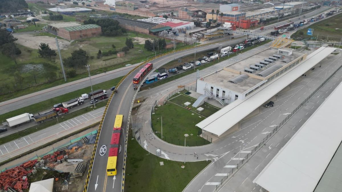 Transmilenio en Soacha.