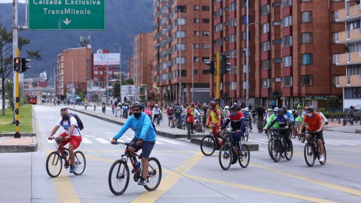 Se recuerda que la ciclovía es de 7:00 a.m. a 2:00 p.m.