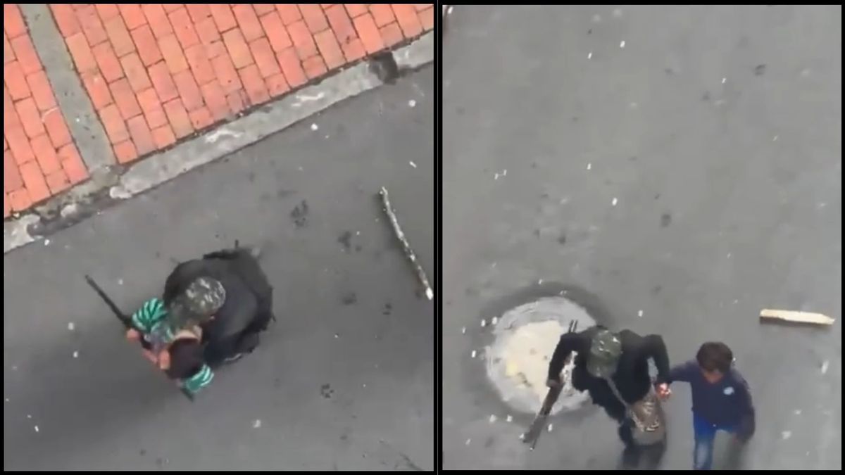 Uso de menores en toma de indígenas embera al Ministerio del Interior.