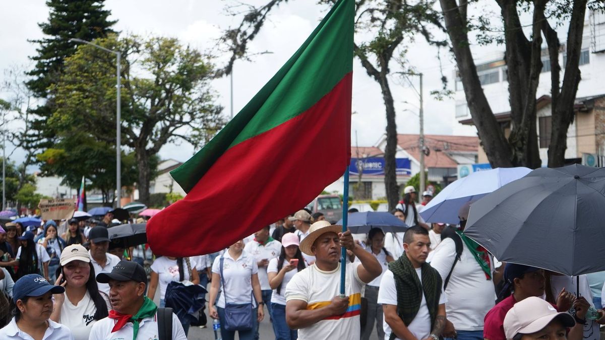 Las comunidades indígenas del Cauca rechazaron las acciones terroristas de las disidencias de las farc en el suroccidente colombiano