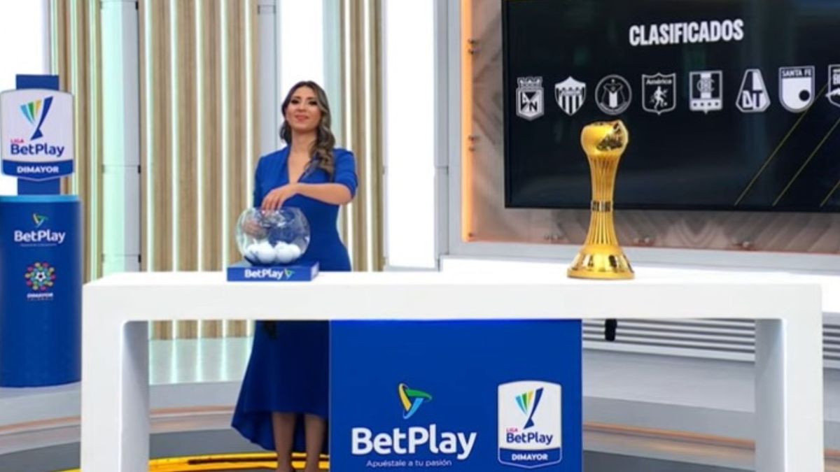 Sorteo del Playoffs de la Liga Betplay para el primer semestre de 2026