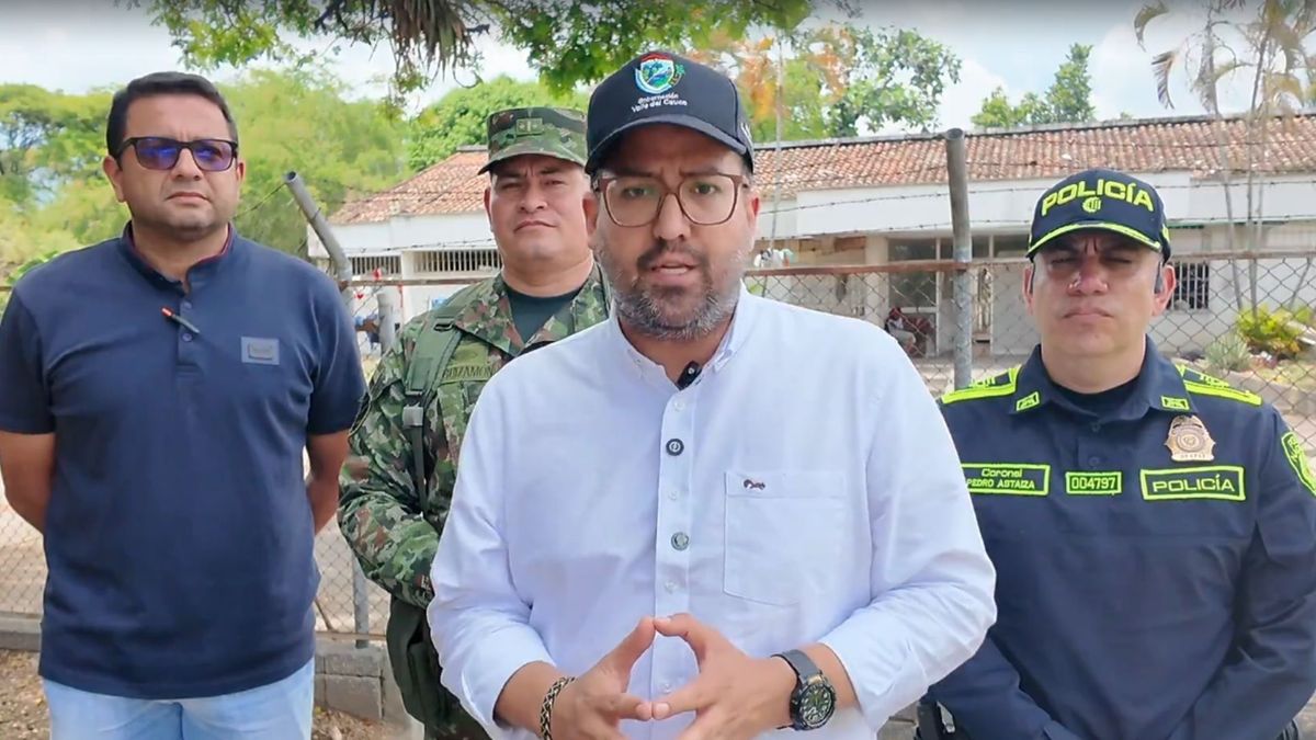 Secretario de Seguridad del Valle, Guillermo Londoño.