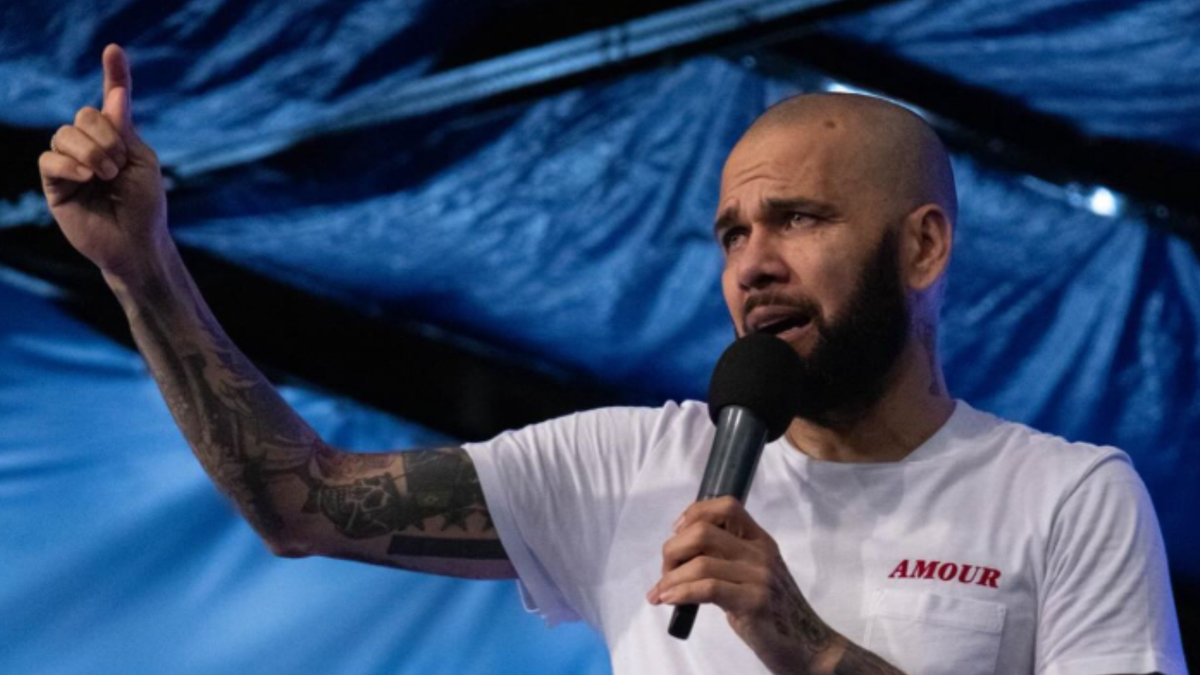 El exjugador estuvo en un evento Gospel en España.