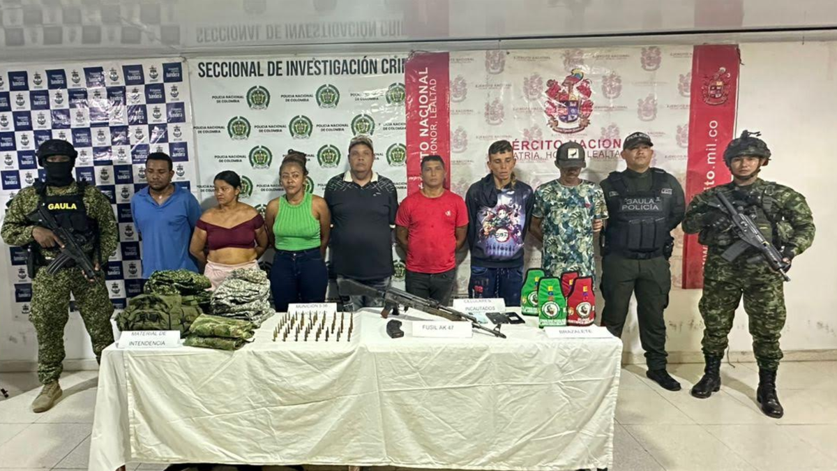 Capturados integrantes del Clan del Golfo.