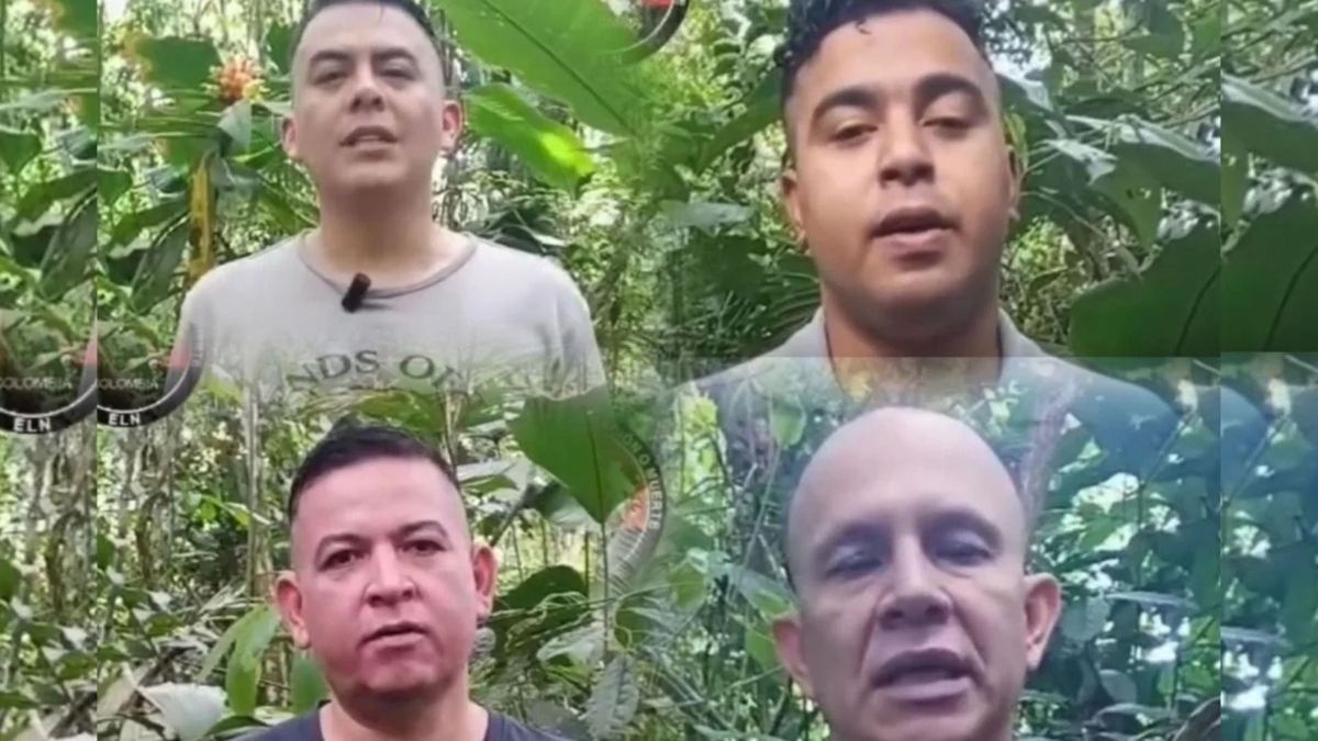 Agentes y Policías secuestrados por el ELN en Arauca