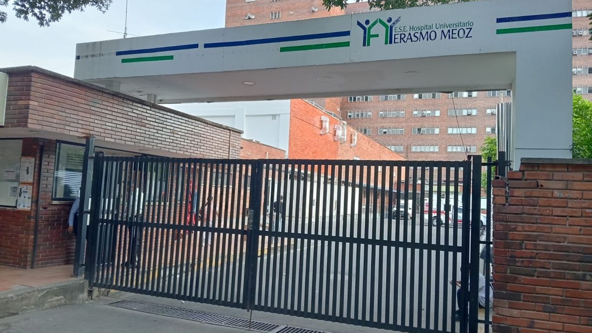 Área de urgencias del Hospital Universitario Erasmo Meoz en Cúcuta