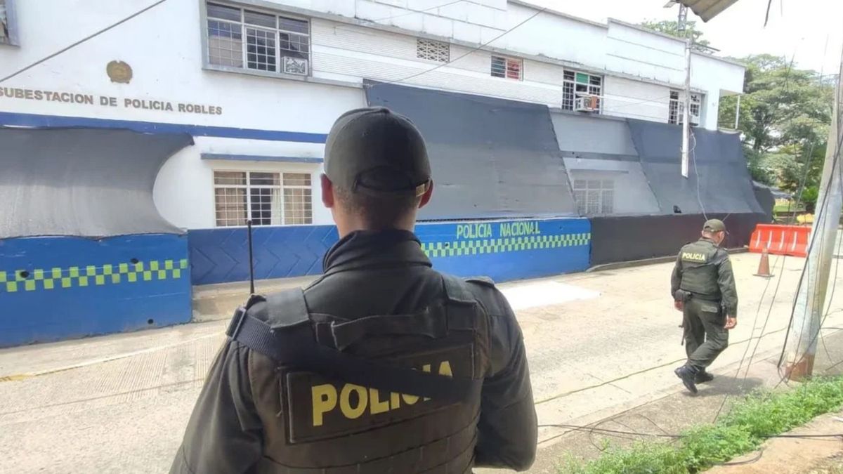 Subestación de Policía de Robles, Jamundí