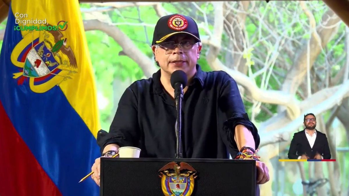 Presidente Gustavo Petro desde La Guajira en comité tripartito