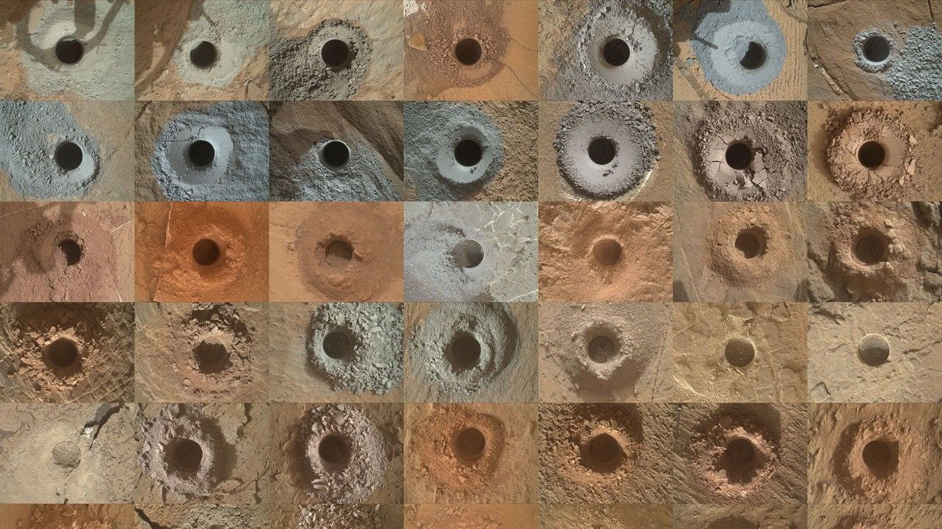 El Rover Curiosity ha realizado más de 40 pruebas en Marte.