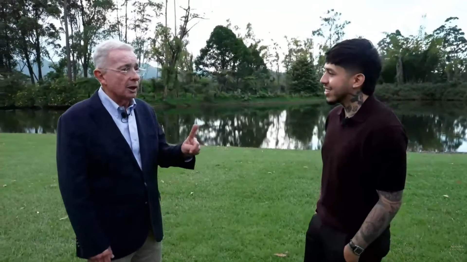 Westcol conversó con Álvaro Uribe durante más de tres horas en la finca ‘El Ubérrimo’.