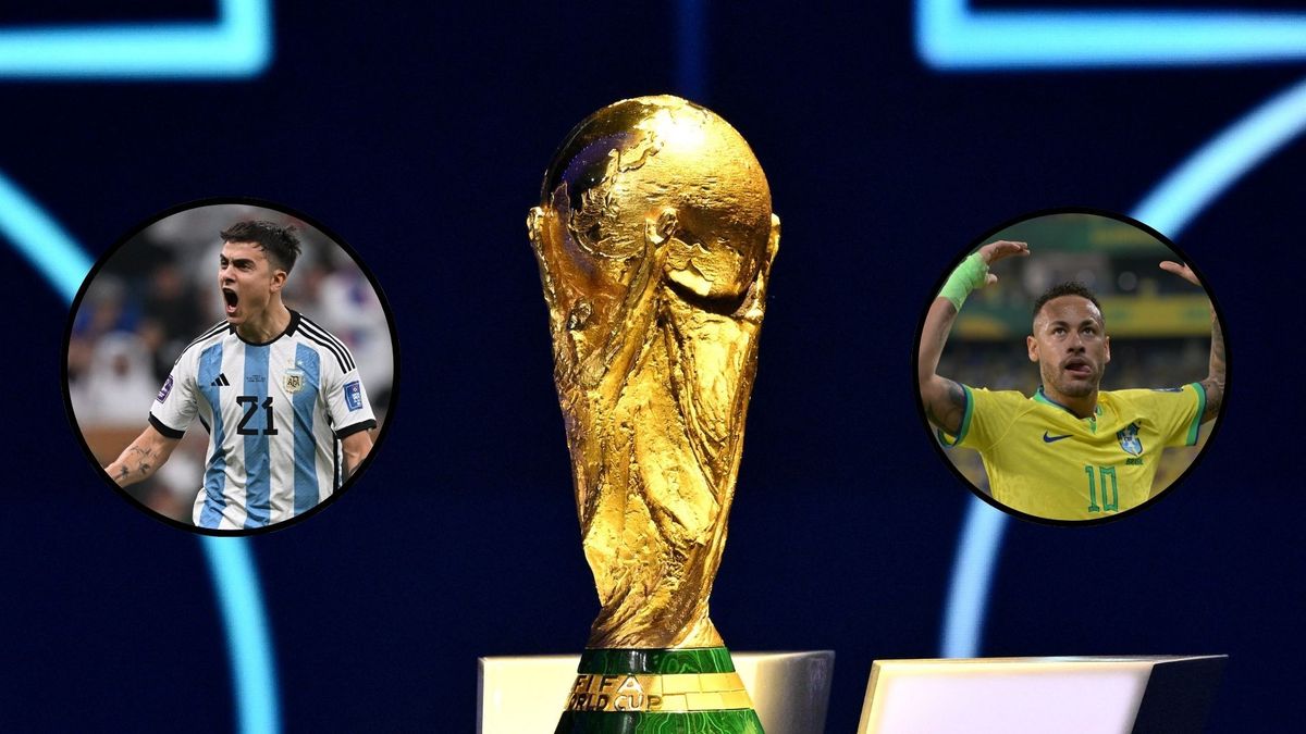 Novedades en las prelistas de Brasil y Argentina para la Copa del Mundo