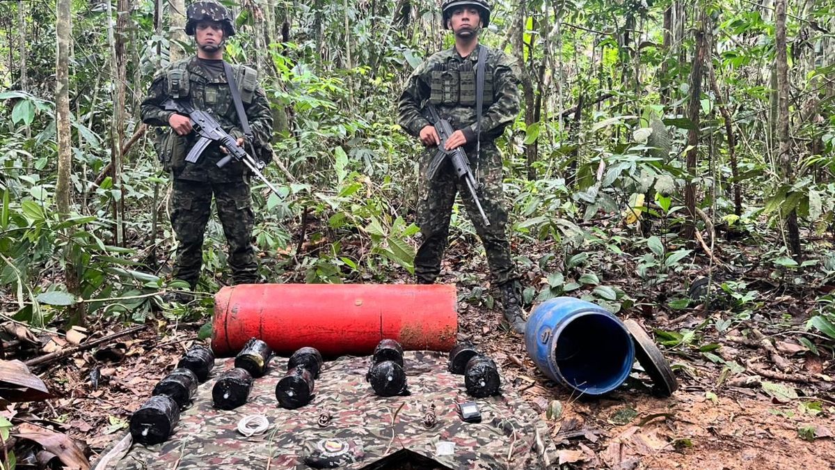 59 artefactos explosivos en el Guaviare