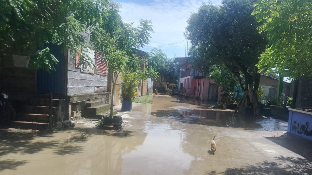 Inundaciones por lluvias en el municipio de Tibú