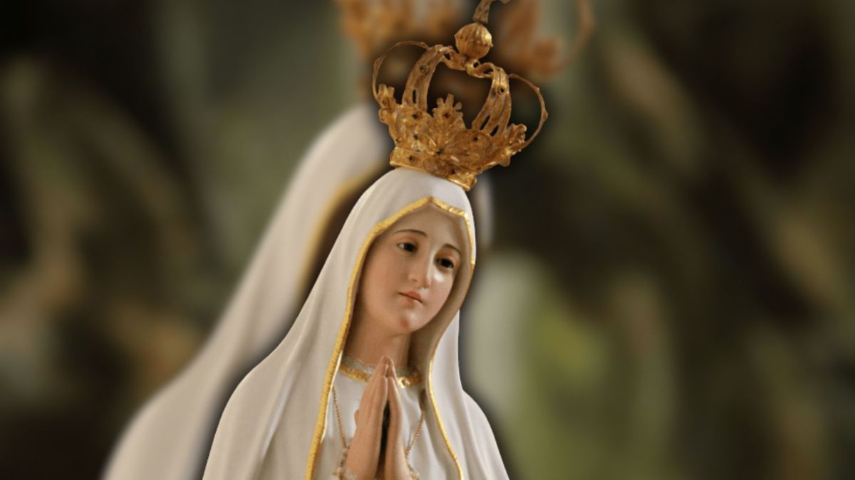 La virgen se apareció a tres niños ovejeros hace 114 años en Portugal.