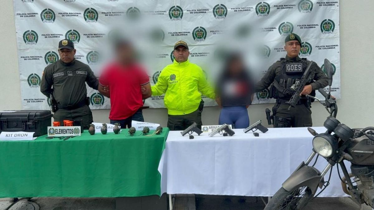 Los detenidos serían integrantes de las disidencias de las Farc