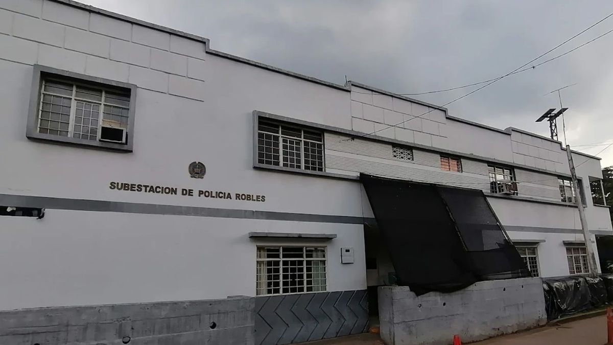 Subestación de policía de Robles, zona rural de Jamundí