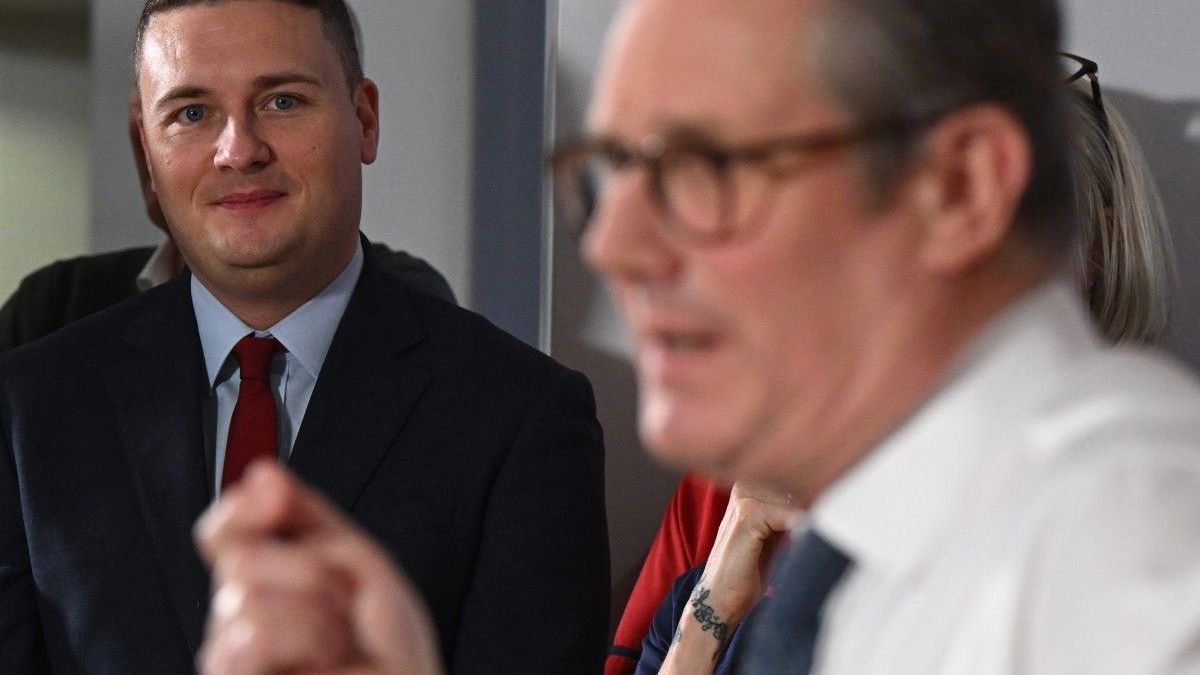 El secretario de Salud británico, Wes Streeting y el primer ministro británico, Keir Starmer