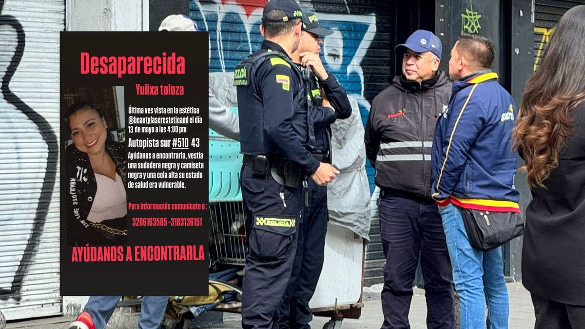 Mujer desaparecida en Bogotá tras cirugía