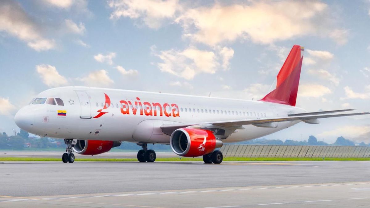 Referencia avión de Avianca