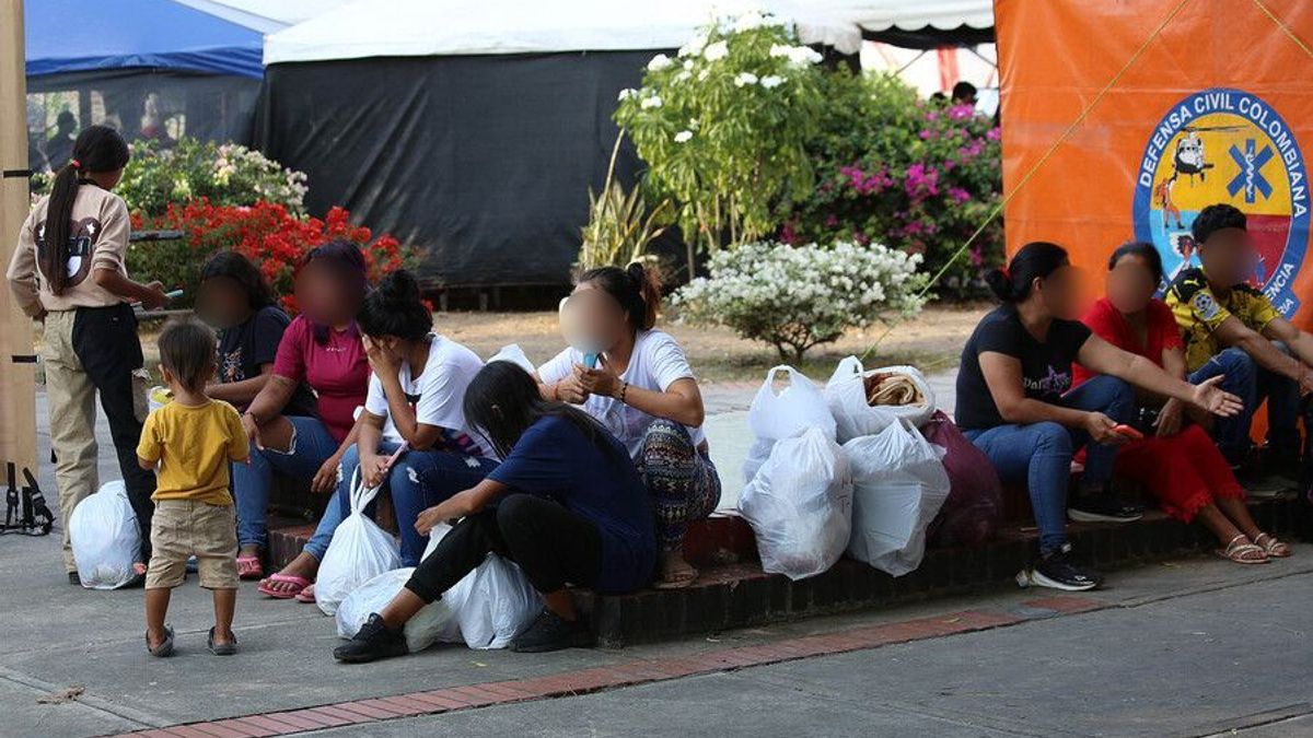 Desplazados en el sur de Bolívar