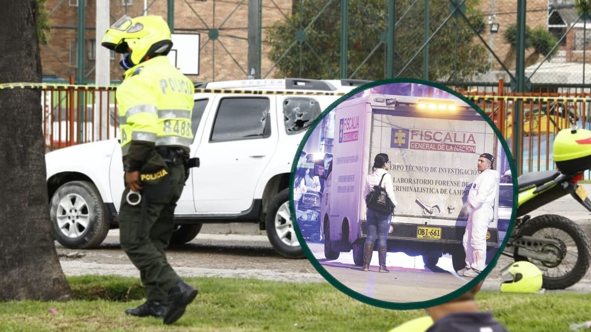 Caso de sicariato en Bogotá.